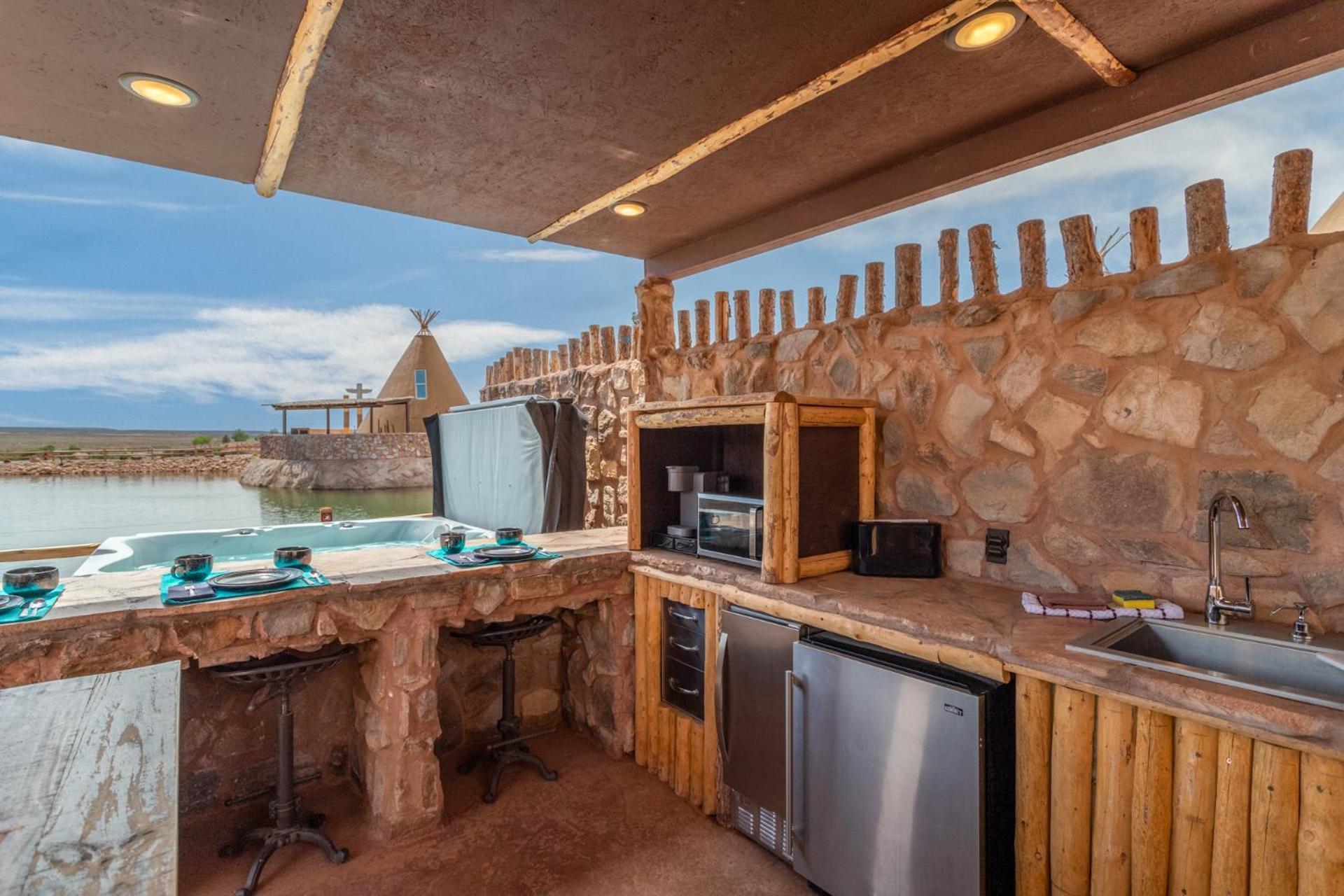Zion White Bison Glamping & Rv Resort Virgin Kültér fotó