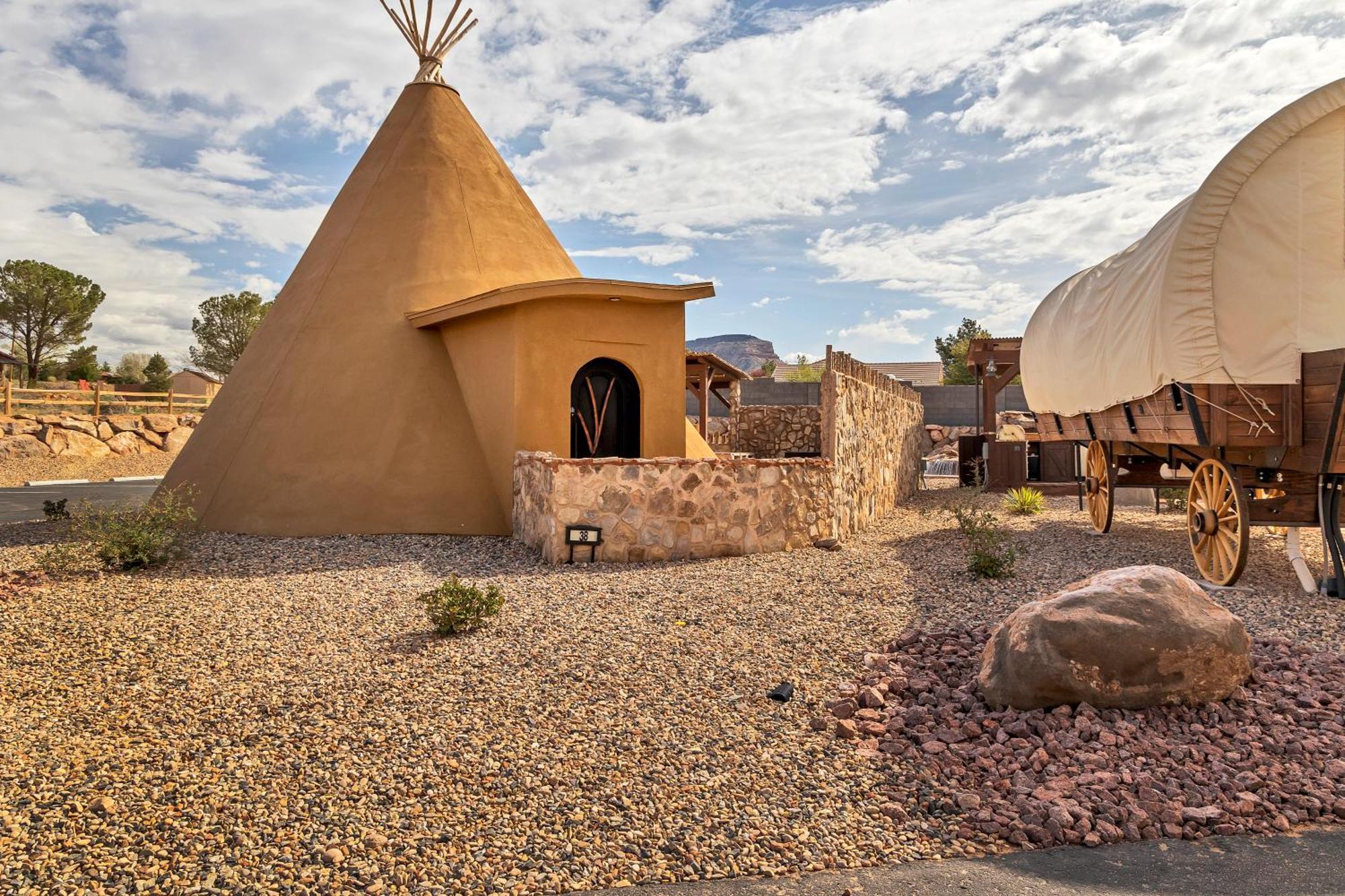 Zion White Bison Glamping & Rv Resort Virgin Kültér fotó